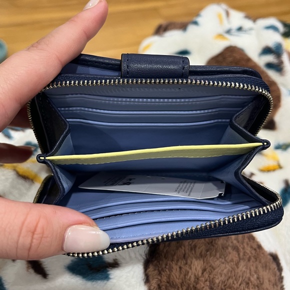 NWT - Coach Leather Colorblock Medium Ziparound - Picture 4 of 5